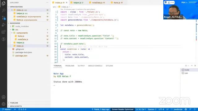React JS F - FGA DTS Kominfo x Progate Week 3 Session 2 смотреть онлайн