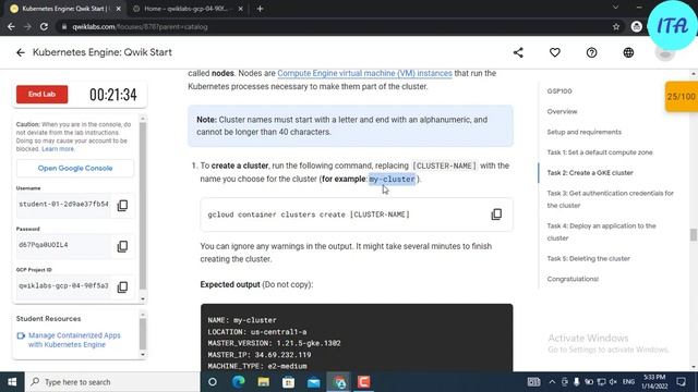 Kubernetes Engine: Qwik Start [GSP100] Qwiklabs 2022| Google Kubernetes Engine | Info Tech Anuj || смотреть онлайн
