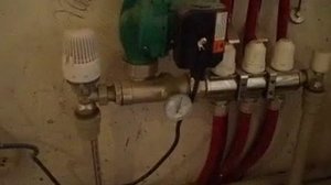 колектор теплого пола (три контура) нюанс использования