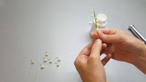 МК Ландыши из полимерной глины - анонс
