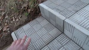 Ступеньки из тротуарной плитки