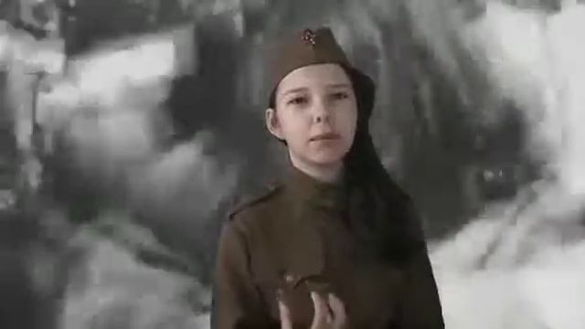 Ветеранов поздравляет Марина Кирьянова, 10 лет