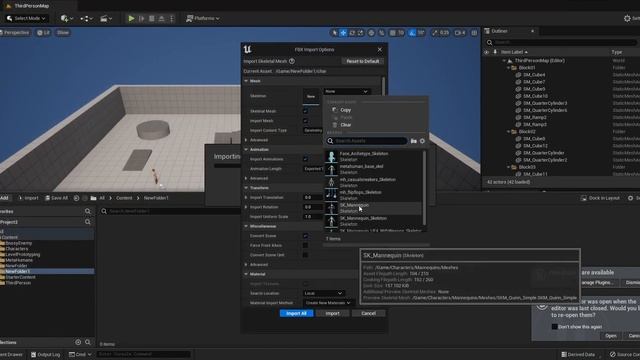 DAZ Studio characters + animations + Mixamo to ue5 with MB Tools смотреть онлайн