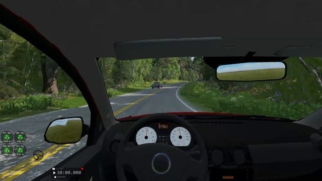 Dacia Duster Car Driving - BeamNg Drive - Car Games Pc Gameplay [Logitech g29] смотреть онлайн