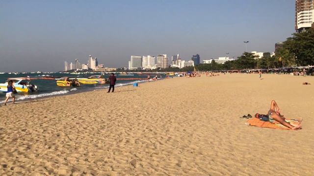 Beach Road Pattaya 2019 4K #Day Light #Amphoe Bang Lamung Pattaya смотреть онлайн