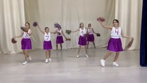 Танцевальный коллектив "Фиеста". Танец черлидерш