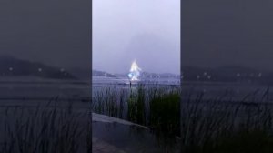 Трехмерные голограммы на фонтане в Китае