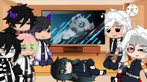 Hashira’s react to Kamaboko Squad Power Level | Demon Slayer | #gachaclub #demonslayer #reaction