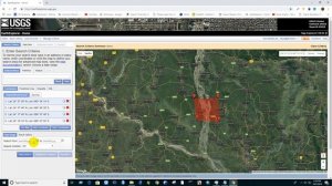 Downloading Landsat imagery from USGS earth explorer