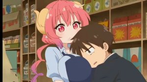 Kobayashi Maid Dragon Season 02 Episode 05 - Naughty Boy falls on Ilulu