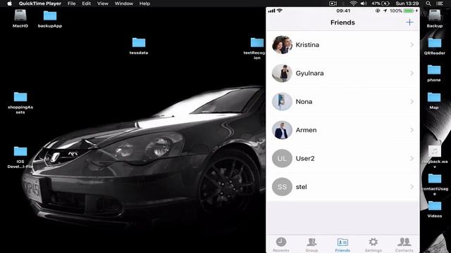 WhatsApp clone for iOS смотреть онлайн