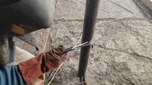 Новая модернизированая выхлопная труба на МТЗ 892