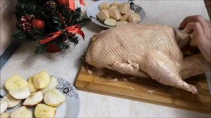 Запеченная Утка в Духовке с Яблоками и Картофелем СЕКРЕТ в МАРИНАДЕ !!! Сочная утка на праздник