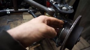 Квадроцикл из ВАЗ. Рулевое и амортизаторы.