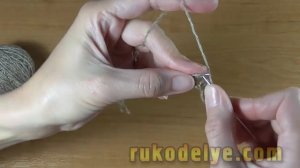 Ажурный узор для шарфика. Ажурный узор спицами