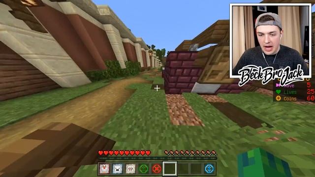 *NEW* Tower Defense DIFFICULTY in Minecraft! смотреть онлайн