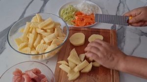 ЖАРКОЕ ИЗ КУРИЦЫ И КАРТОШКИ