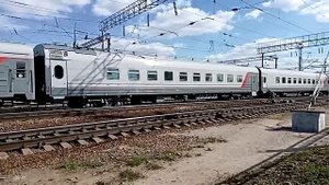 ,, Новые вагоны для Крыма,, ЭП1М-552 с поездом 126 Москва Новороссийск