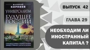 Глава 29 Необходим ли иностранный капитал