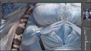 Sakimichan Term 168 | digital painting tutorial | Ranni voice over tutorial| Sakimichan speedpaint