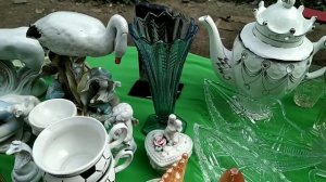 Блошиный рынок в Новосибирске 29.08.21г.Мой улов с блошки"! Ваза"Невеста".