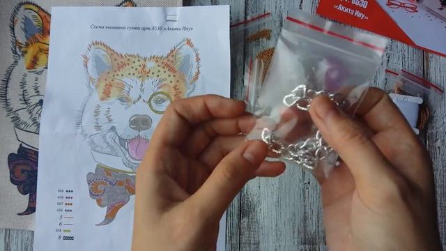 Обзор набора и готовая работа\Фирма "Матрёнин посад"\Текстильная сумка\Прикладная вышивка смотреть онлайн