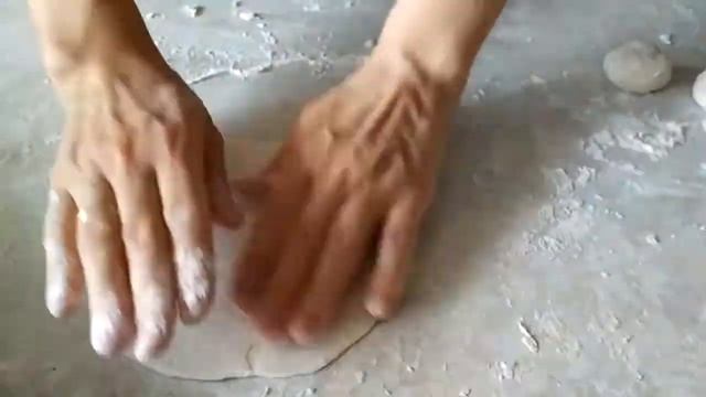 Готовим с детками чапати ( индийские лепешки)