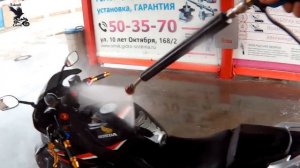 Купание китайского мото PANTHER  S2 motors