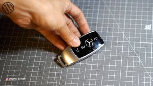 MERCEDES-BENZ FOB KEY CASE DIY |LeatherCraft|