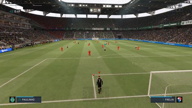 FIFA 22 Sporting Lisbon VS Gil Vicente