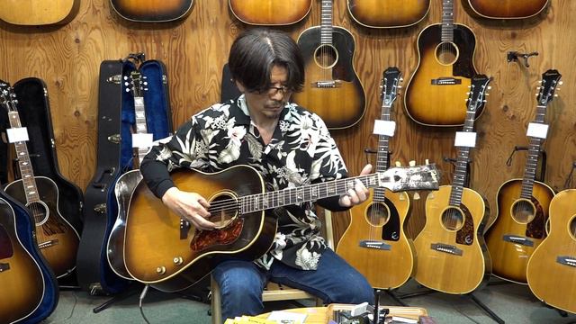 GIBSON J 160E 1964 смотреть онлайн