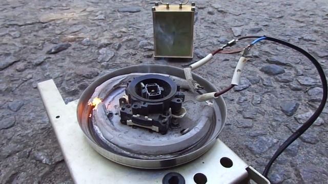 Эксперимент с ТЕНом электрочайника.