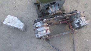 Самодельный автономный агрегат для стрижки овец на две машинки МСУ-200(gasoline generator 36v 200hz