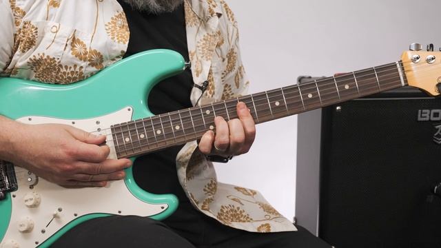 David Bowie Let's Dance Guitar Lesson + Tutorial смотреть онлайн