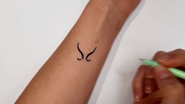 Как нарисовать ТАТУ НА РУКЕ КРЫЛЬЯ АНГЕЛА/1199/How to draw an ANGEL WINGS TATTOO ON YOUR ARM