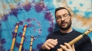 Бансури. Первые звуки на бансури. Как играть на бансури. Бансури в тональности G (соль)
