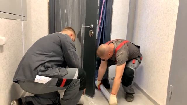 Как защитить дверь во время ремонта смотреть онлайн