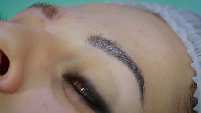 Permanent makeup tutorial: powdered eyebrows / Уроки татуажа - пудровые брови