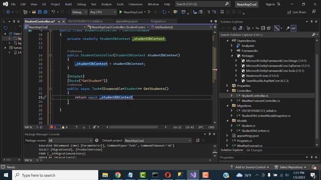 Angular with Asp.Net Core web Api Full Stack Crud Application