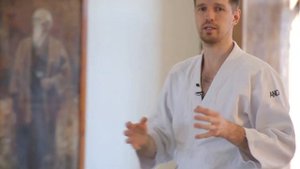 Айкидо. Как делать: вход в шомэн учи. (икке-ундо)