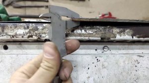 ВАЗ 2106 Усиление лонжерона на точке крепления рулевого редуктора, СВОИМИ РУКАМИ, И НЕМНОГО СТАПЕЛЯ