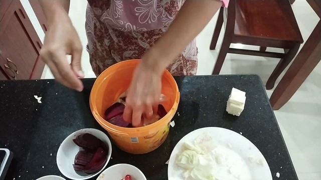 Рецепт. Капуста красная маринованная.
