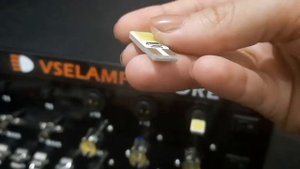 Светодиод 12v T10 6 СOB, обманка, белый