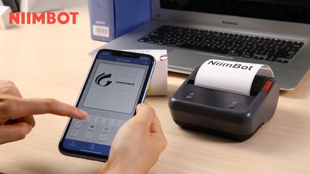 How to operate NIIMBOT B3S thermal label printer? смотреть онлайн