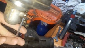 Как установить нож на бензокосу Husqvarna