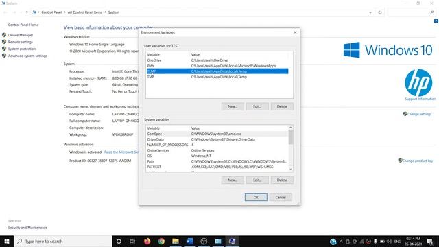 Fix Error Cannot Create Temp Folder Or Directory On Windows 10 When Installing Application/Program смотреть онлайн
