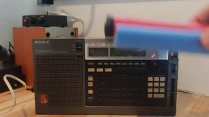 Приемная ферритовая магнитная антенна. Прием в 10.30 UTC (13.30 мск)