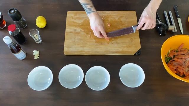 Маринованная красная рыба за 10 минут. Рецепт. смотреть онлайн