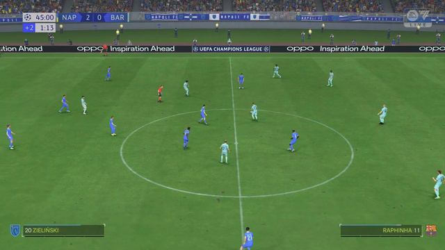 Napoli vs Barcelona | UEFA Champions League | EA FC 24 | PS5™ 4K HD смотреть онлайн