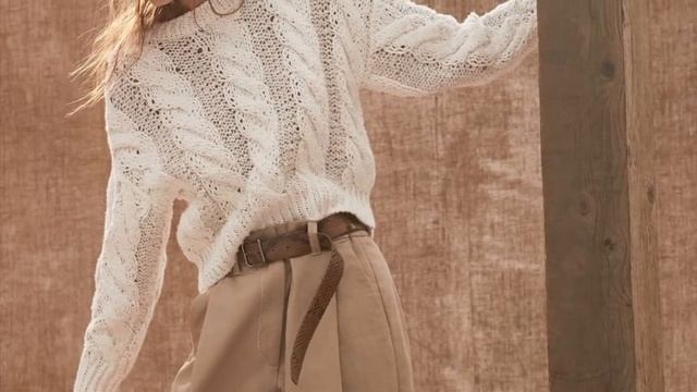 Как создавать стильные модные образы с вязаными вещами. Вязальщицы, это видео для вас!!!!!??? смотреть онлайн